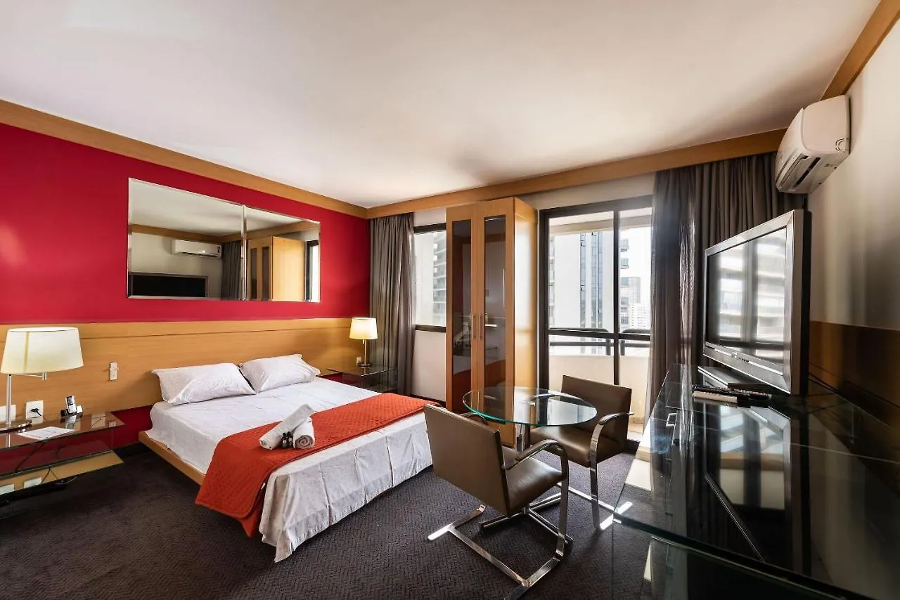 Qy1207 Flat Na Faria Lima Com Vaga De Garagem Hotel Sao Paulo