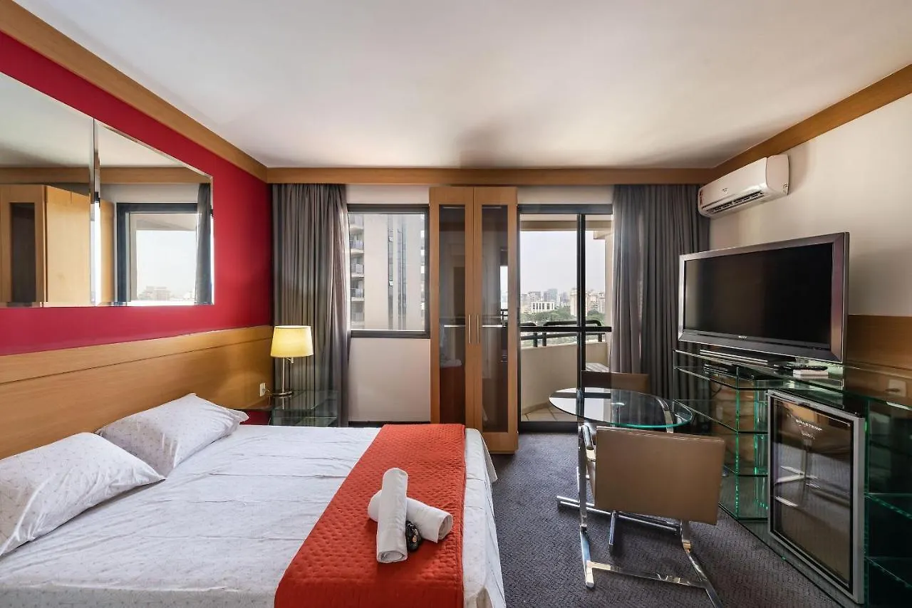 Qy1207 Flat Na Faria Lima Com Vaga De Garagem Hotel Sao Paulo