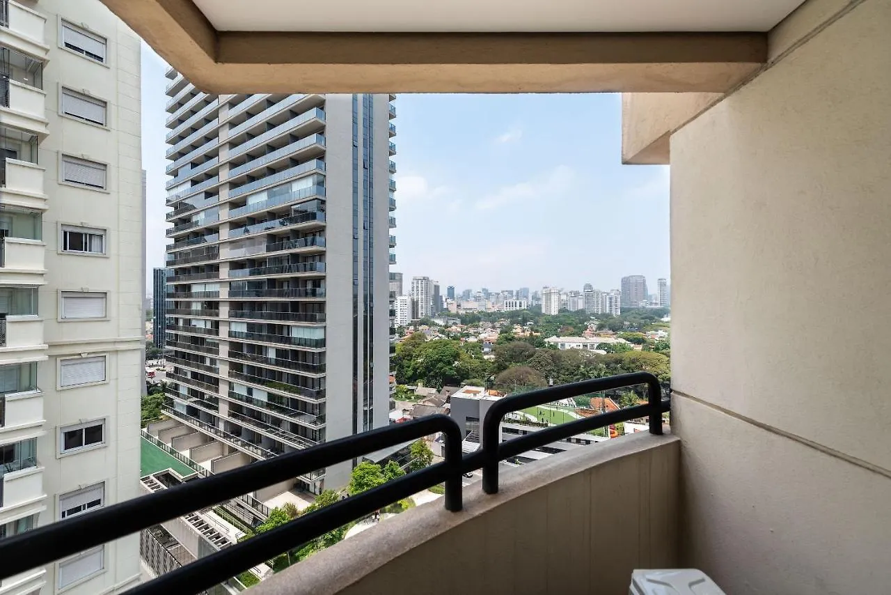 Qy1207 Flat Na Faria Lima Com Vaga De Garagem Hotel Sao Paulo Brazil
