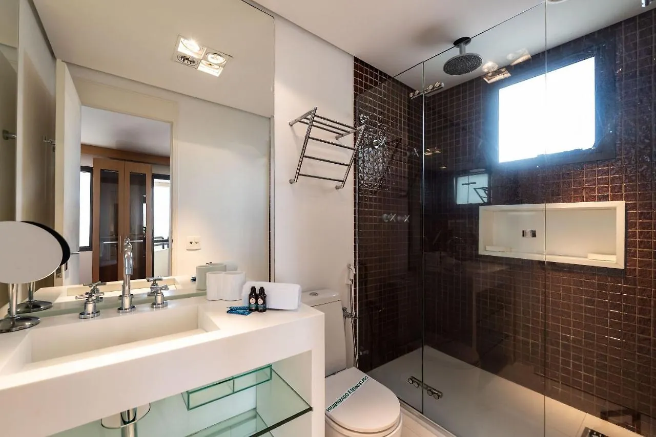 Qy1207 Flat Na Faria Lima Com Vaga De Garagem Hotel Sao Paulo