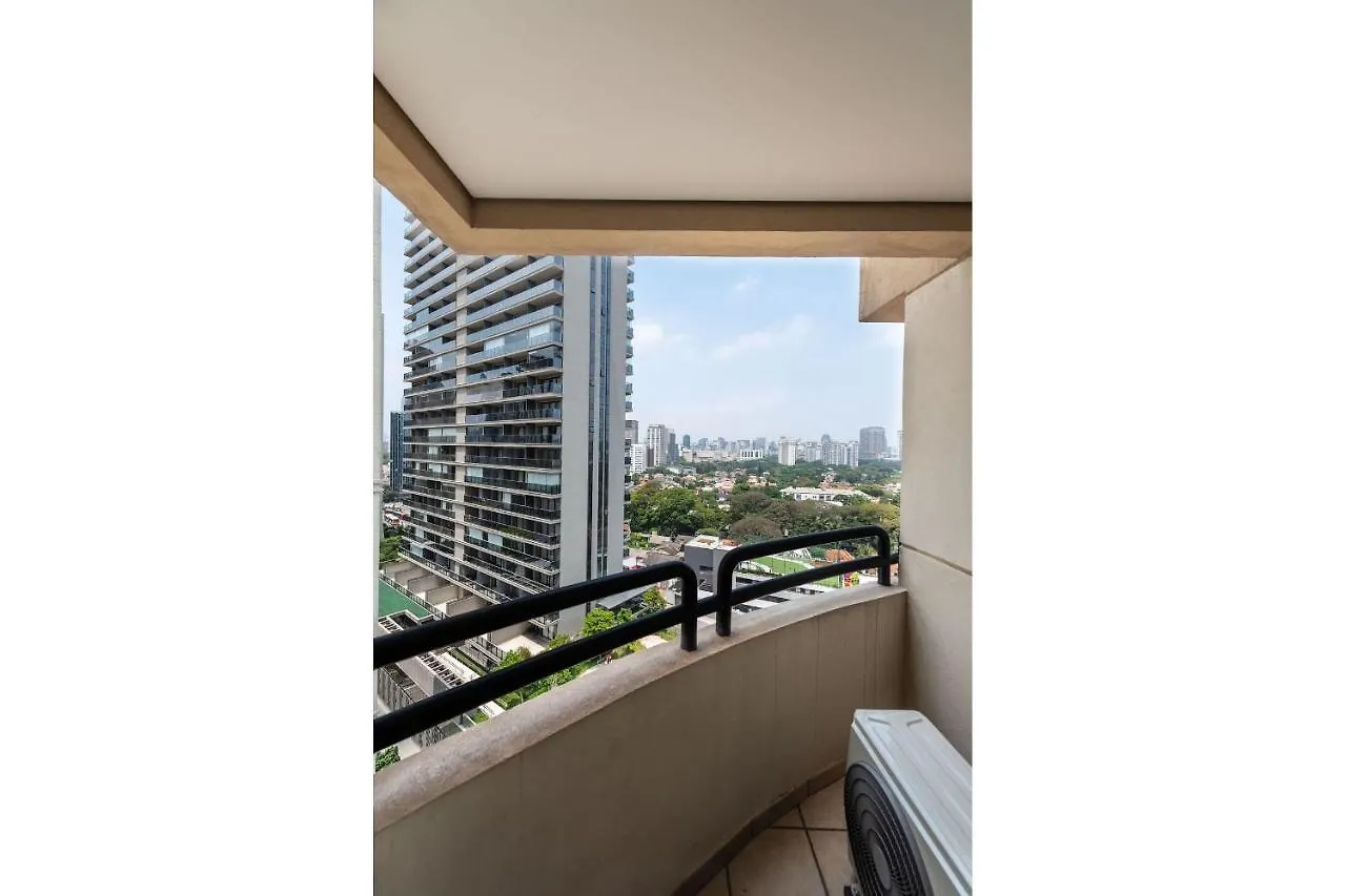 Qy1207 Flat Na Faria Lima Com Vaga De Garagem Hotel Sao Paulo