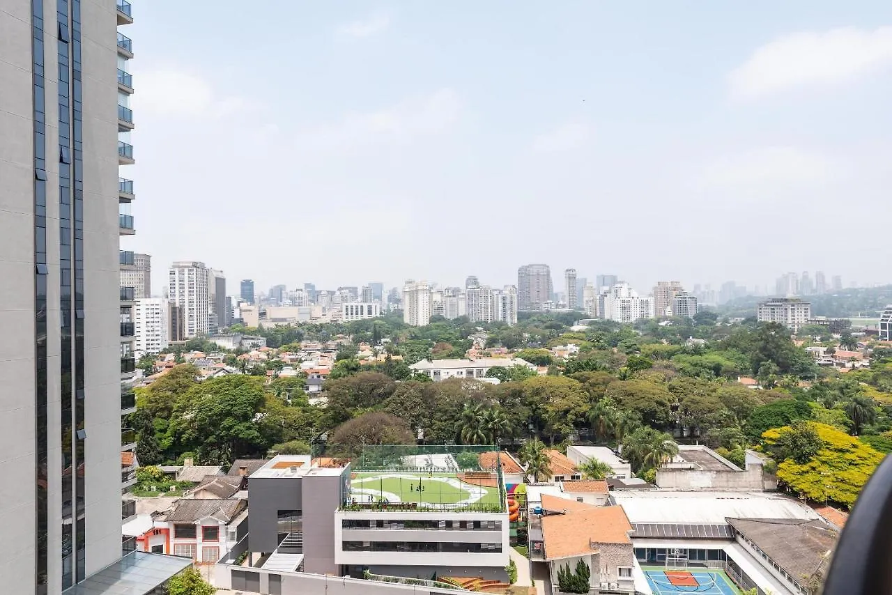 Qy1207 Flat Na Faria Lima Com Vaga De Garagem Hotel Sao Paulo 0*,  Brazil